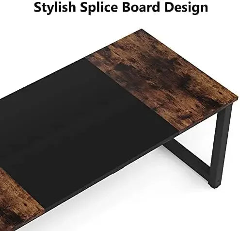 Large 70in Executive Computer Desk for Home Office — Modern Writing Workstation