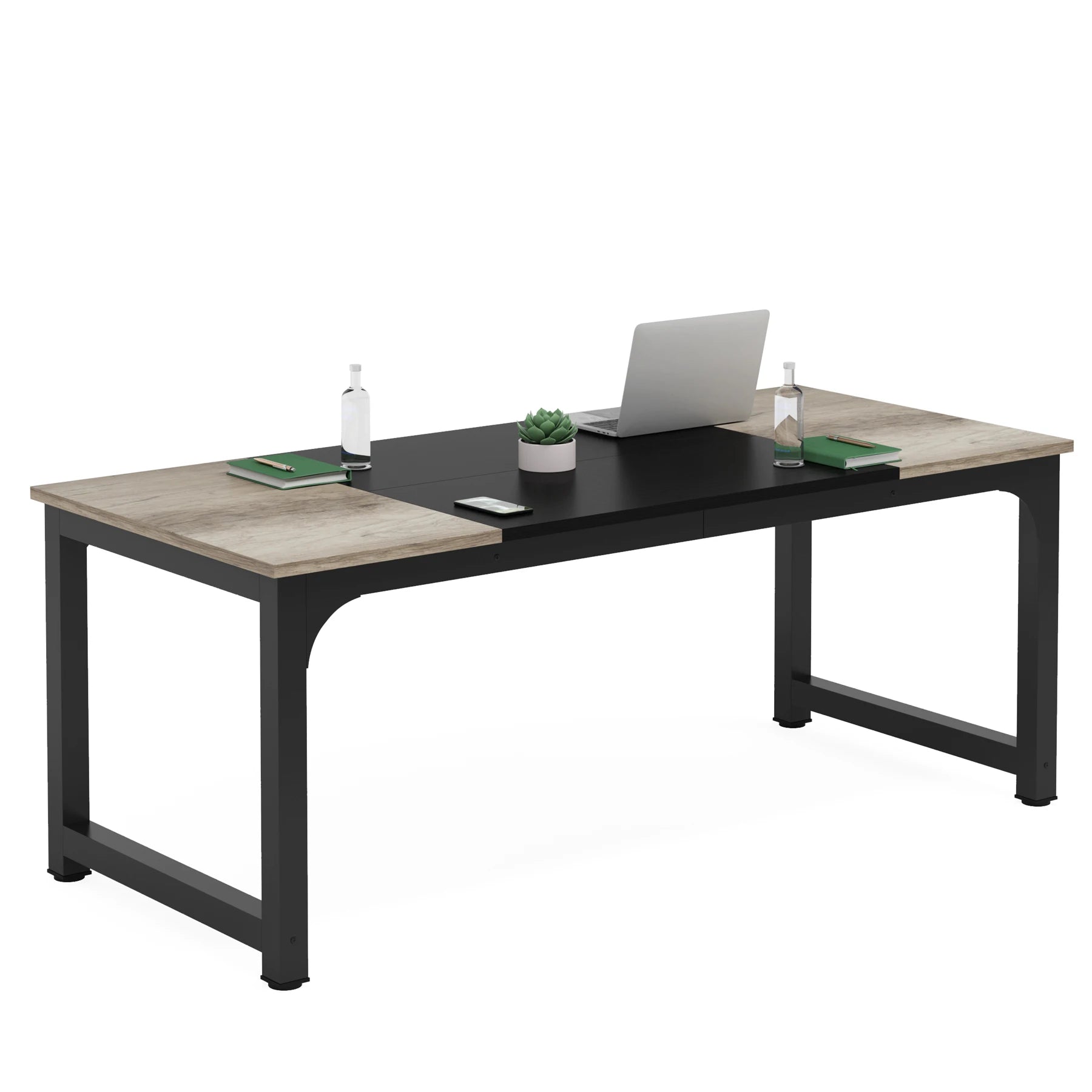 Large 70in Executive Computer Desk for Home Office — Modern Writing Workstation